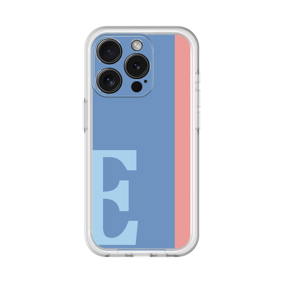 Slim Protection Premium Case［ オリジナル - initial color line - E blue ］