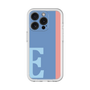Slim Protection Premium Case［ オリジナル - initial color line - E blue ］