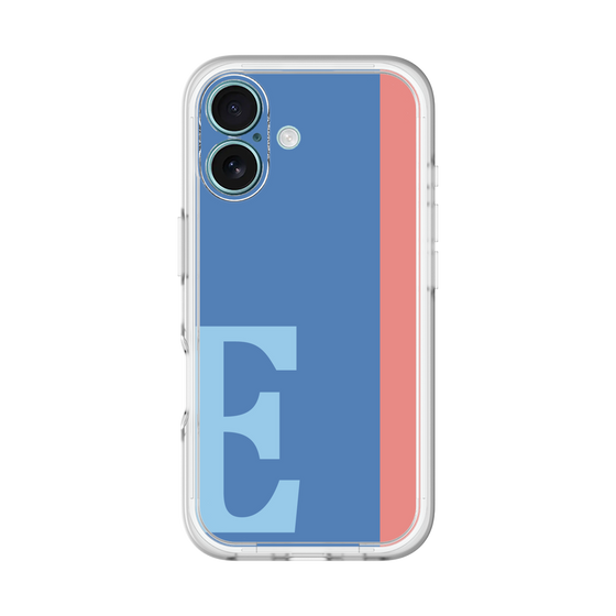 Slim Protection Premium Case［ オリジナル - initial color line - E blue ］
