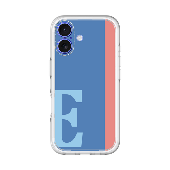 Slim Protection Premium Case［ オリジナル - initial color line - E blue ］