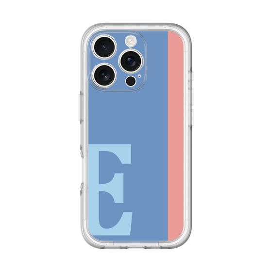 Slim Protection Premium Case［ オリジナル - initial color line - E blue ］