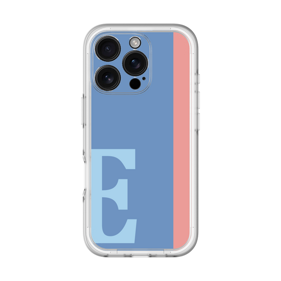 Slim Protection Premium Case［ オリジナル - initial color line - E blue ］