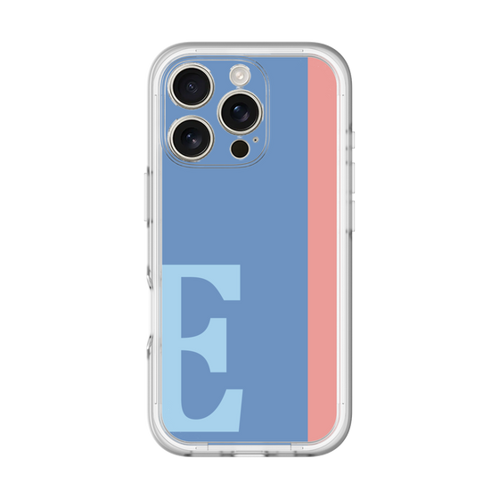 Slim Protection Premium Case［ オリジナル - initial color line - E blue ］