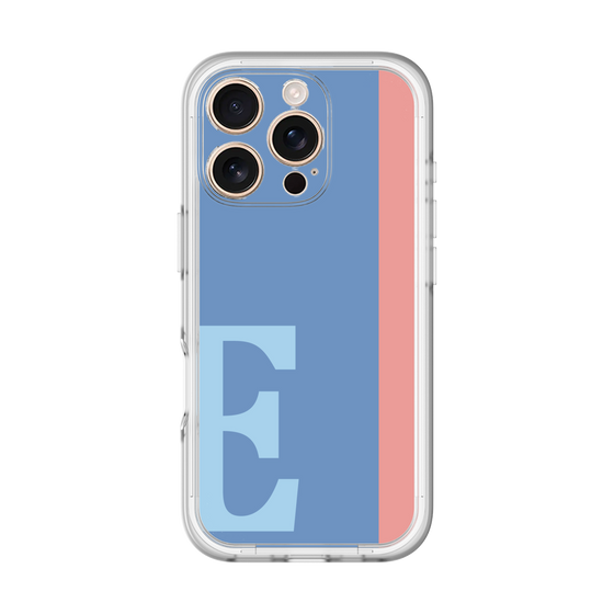 Slim Protection Premium Case［ オリジナル - initial color line - E blue ］