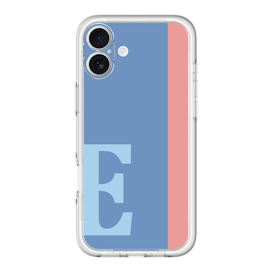Slim Protection Premium Case［ オリジナル - initial color line - E blue ］