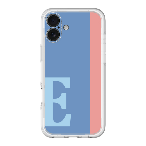 Slim Protection Premium Case［ オリジナル - initial color line - E blue ］
