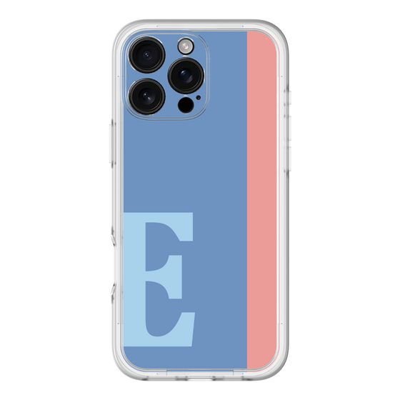 Slim Protection Premium Case［ オリジナル - initial color line - E blue ］