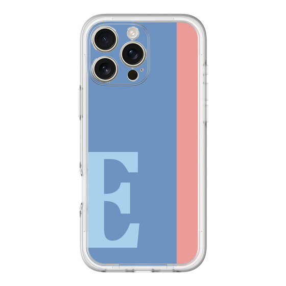 Slim Protection Premium Case［ オリジナル - initial color line - E blue ］
