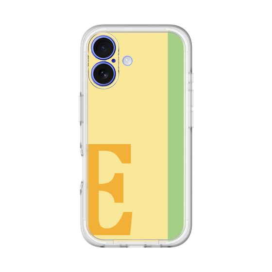 Slim Protection Premium Case［ オリジナル - initial color line - E yellow ］
