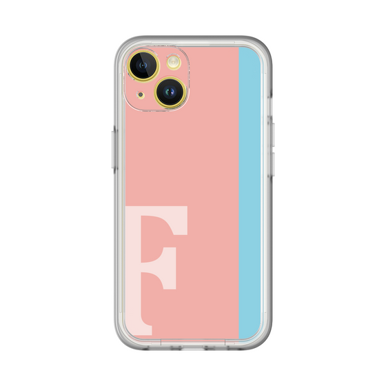Slim Protection Premium Case［ オリジナル - initial color line - F pink ］