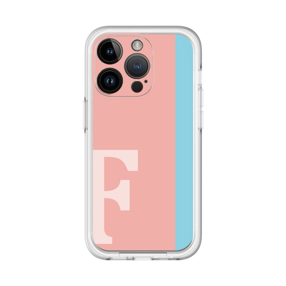 Slim Protection Premium Case［ オリジナル - initial color line - F pink ］