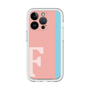 Slim Protection Premium Case［ オリジナル - initial color line - F pink ］