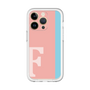 Slim Protection Premium Case［ オリジナル - initial color line - F pink ］