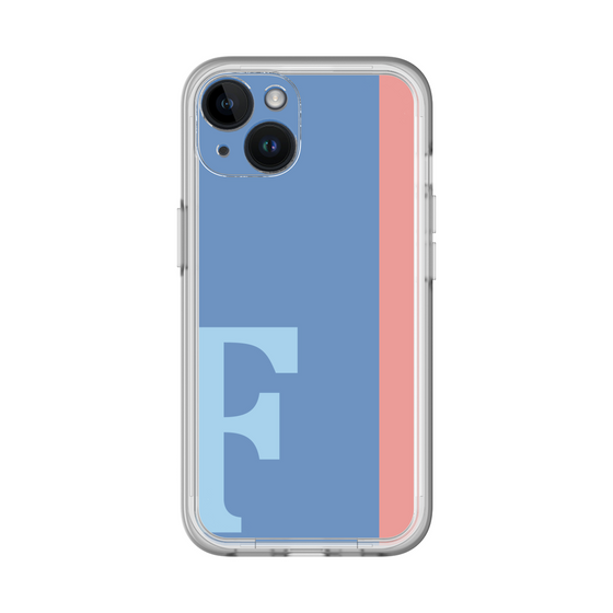 Slim Protection Premium Case［ オリジナル - initial color line - F blue ］