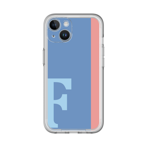 Slim Protection Premium Case［ オリジナル - initial color line - F blue ］