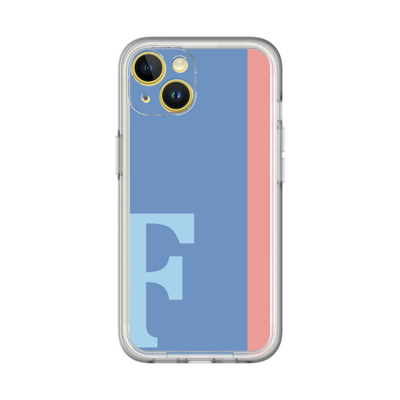 Slim Protection Premium Case［ オリジナル - initial color line - F blue ］
