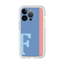 Slim Protection Premium Case［ オリジナル - initial color line - F blue ］