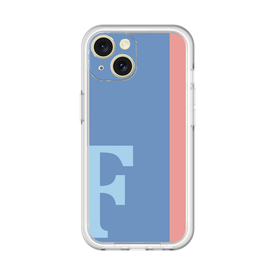 Slim Protection Premium Case［ オリジナル - initial color line - F blue ］