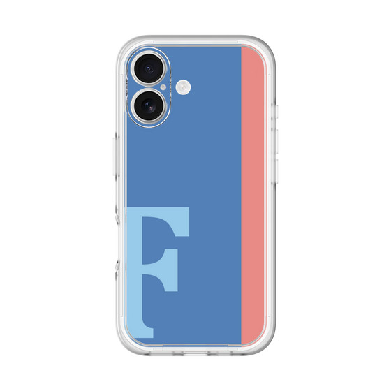Slim Protection Premium Case［ オリジナル - initial color line - F blue ］