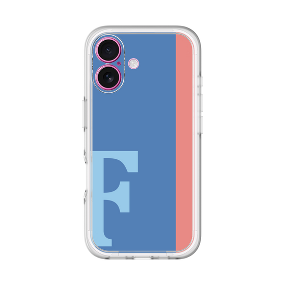 Slim Protection Premium Case［ オリジナル - initial color line - F blue ］