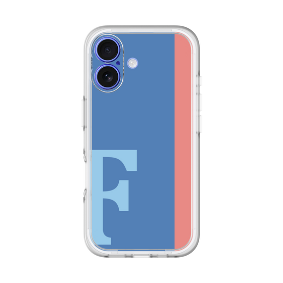 Slim Protection Premium Case［ オリジナル - initial color line - F blue ］