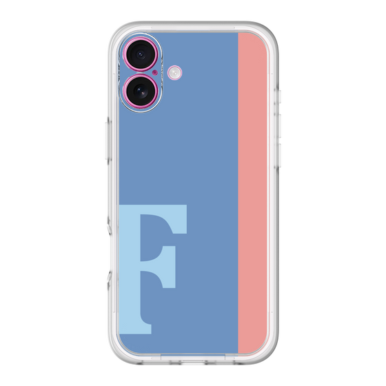 Slim Protection Premium Case［ オリジナル - initial color line - F blue ］