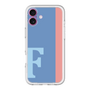 Slim Protection Premium Case［ オリジナル - initial color line - F blue ］