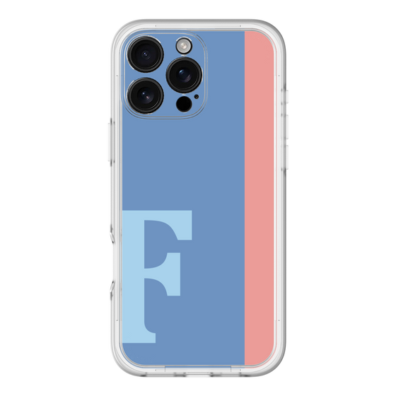 Slim Protection Premium Case［ オリジナル - initial color line - F blue ］
