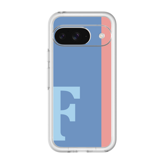 Slim Protection Premium Case［ オリジナル - initial color line - F blue ］