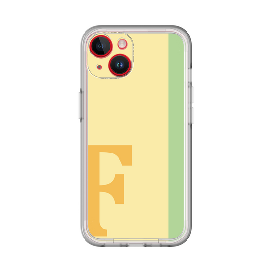 Slim Protection Premium Case［ オリジナル - initial color line - F yellow ］