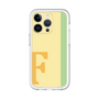 Slim Protection Premium Case［ オリジナル - initial color line - F yellow ］