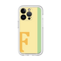 Slim Protection Premium Case［ オリジナル - initial color line - F yellow ］