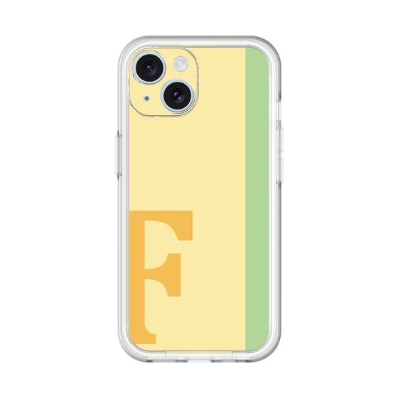 Slim Protection Premium Case［ オリジナル - initial color line - F yellow ］