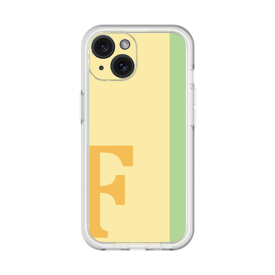 Slim Protection Premium Case［ オリジナル - initial color line - F yellow ］