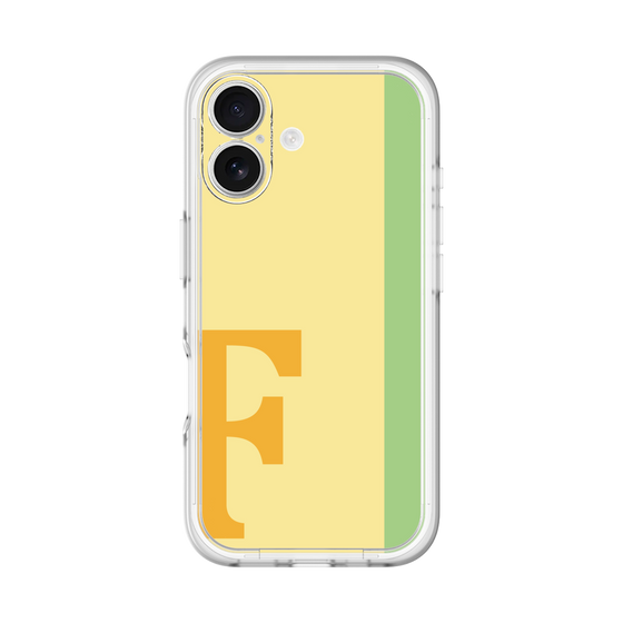 Slim Protection Premium Case［ オリジナル - initial color line - F yellow ］