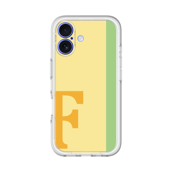 Slim Protection Premium Case［ オリジナル - initial color line - F yellow ］