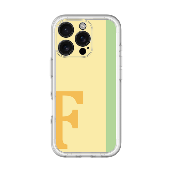 Slim Protection Premium Case［ オリジナル - initial color line - F yellow ］