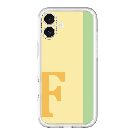Slim Protection Premium Case［ オリジナル - initial color line - F yellow ］