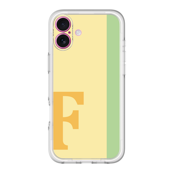Slim Protection Premium Case［ オリジナル - initial color line - F yellow ］
