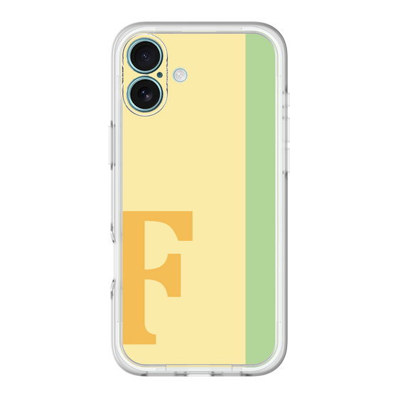 Slim Protection Premium Case［ オリジナル - initial color line - F yellow ］