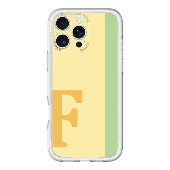 Slim Protection Premium Case［ オリジナル - initial color line - F yellow ］