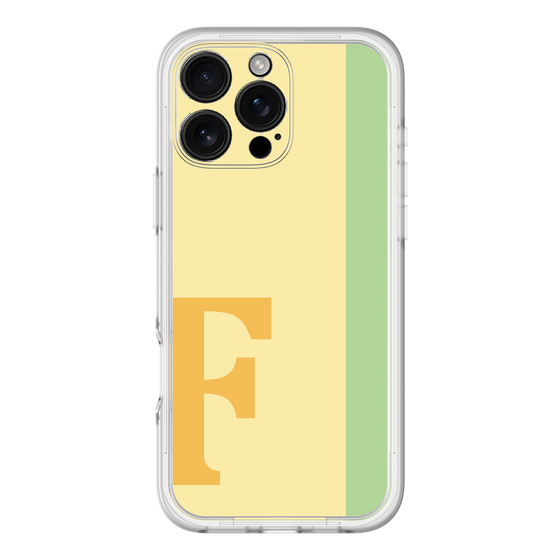 Slim Protection Premium Case［ オリジナル - initial color line - F yellow ］