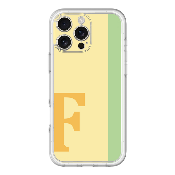 Slim Protection Premium Case［ オリジナル - initial color line - F yellow ］