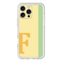 Slim Protection Premium Case［ オリジナル - initial color line - F yellow ］
