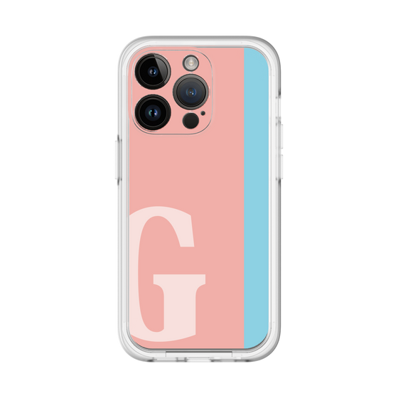Slim Protection Premium Case［ オリジナル - initial color line - G pink ］