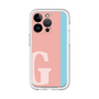 Slim Protection Premium Case［ オリジナル - initial color line - G pink ］