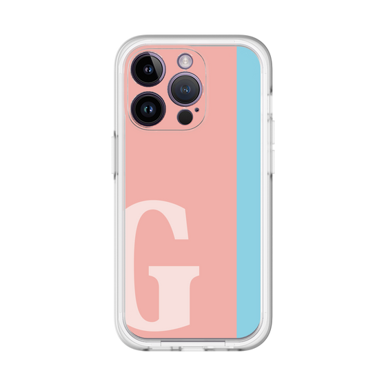 Slim Protection Premium Case［ オリジナル - initial color line - G pink ］