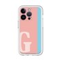 Slim Protection Premium Case［ オリジナル - initial color line - G pink ］