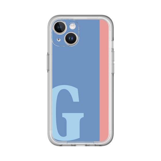 Slim Protection Premium Case［ オリジナル - initial color line - G blue ］