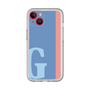 Slim Protection Premium Case［ オリジナル - initial color line - G blue ］